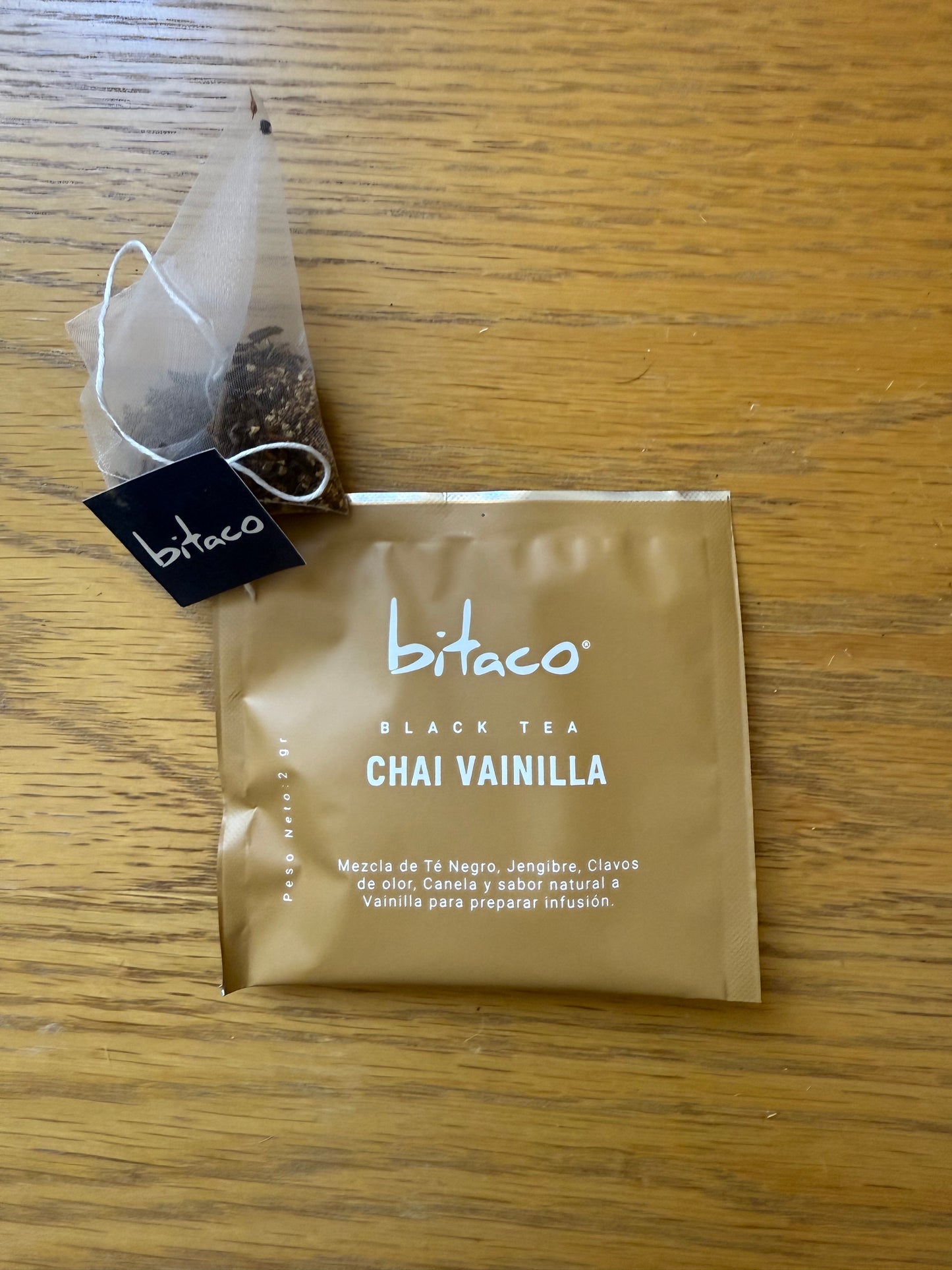 Thé Noir Chai Vainille x 60 Unités