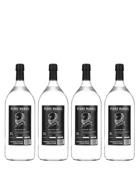 Pisco Pedro Manuel – Format 2 Litres x 4 unités