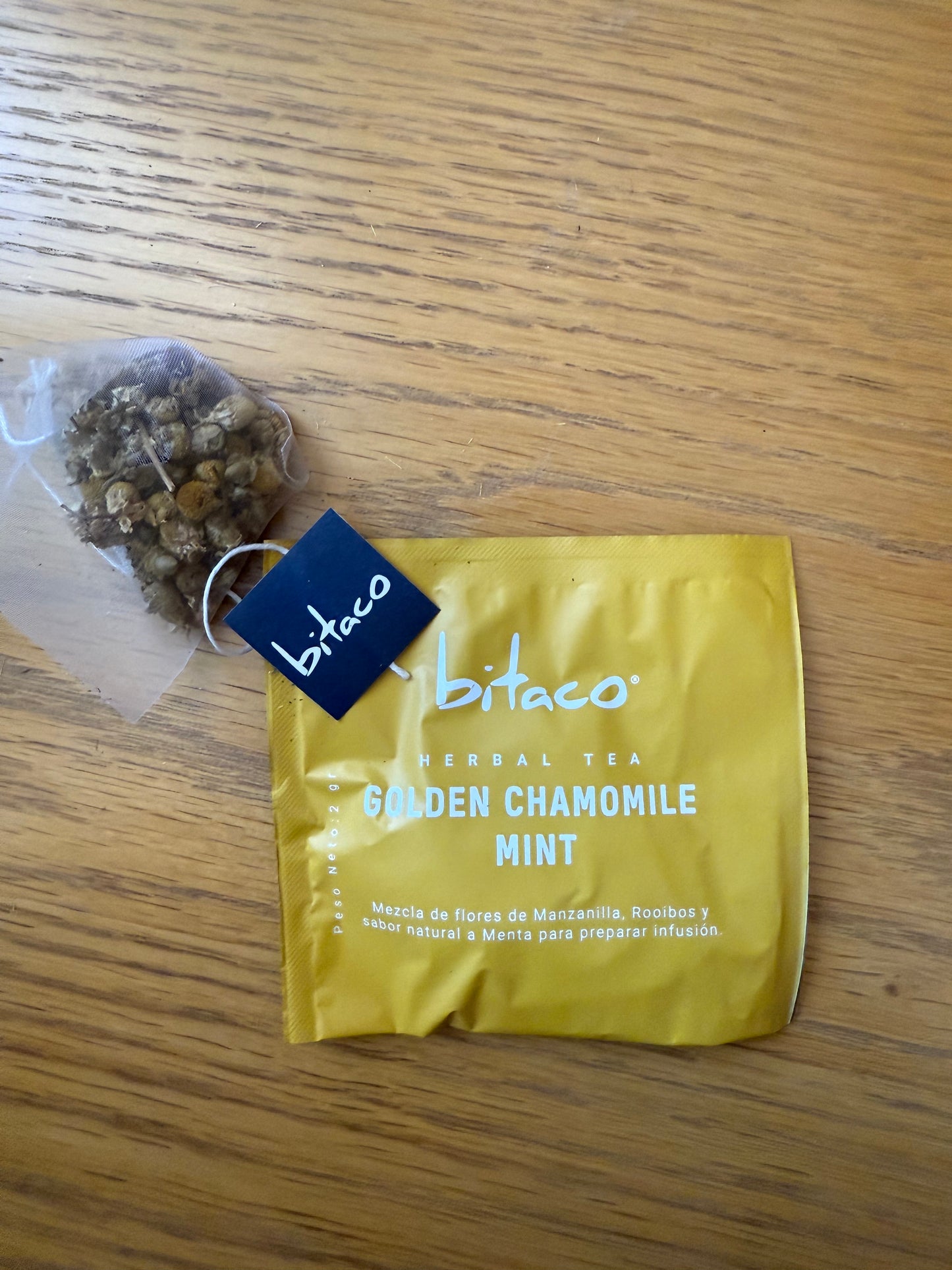 Bitaco Infusion Camomille Dorée menthe X 60 unités