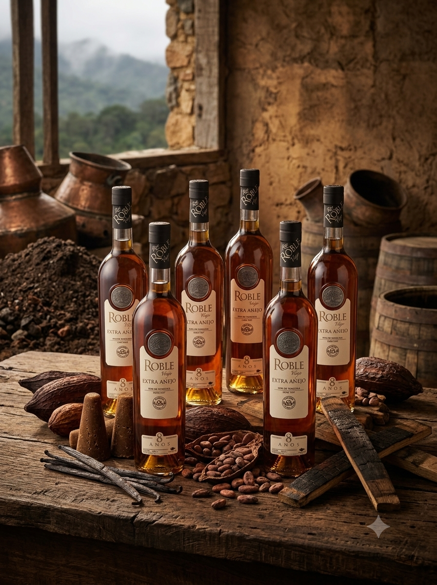 Rhum Roble Viejo Extra Añejo – 8 Ans – 70 cl