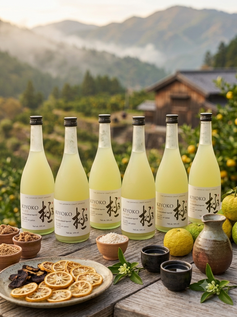 Kiyoko Yuzu – Liqueur Artisanale Japonaise – 70 cl