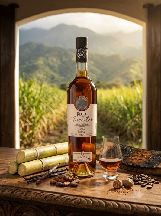 Rhum Roble Viejo Maestro – Extra Añejo 6 Ans – 70 cl