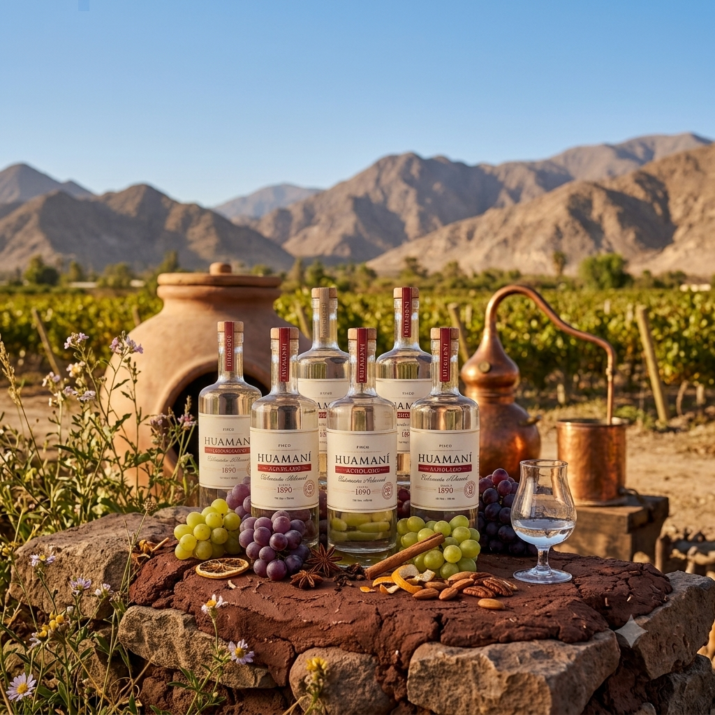 Pisco Huamaní – Blend Acholado (Sélection Spéciale)