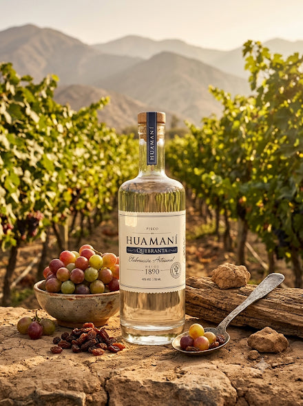 Pisco Huamaní – Cépage Quebranta (Artisanat de Ica)