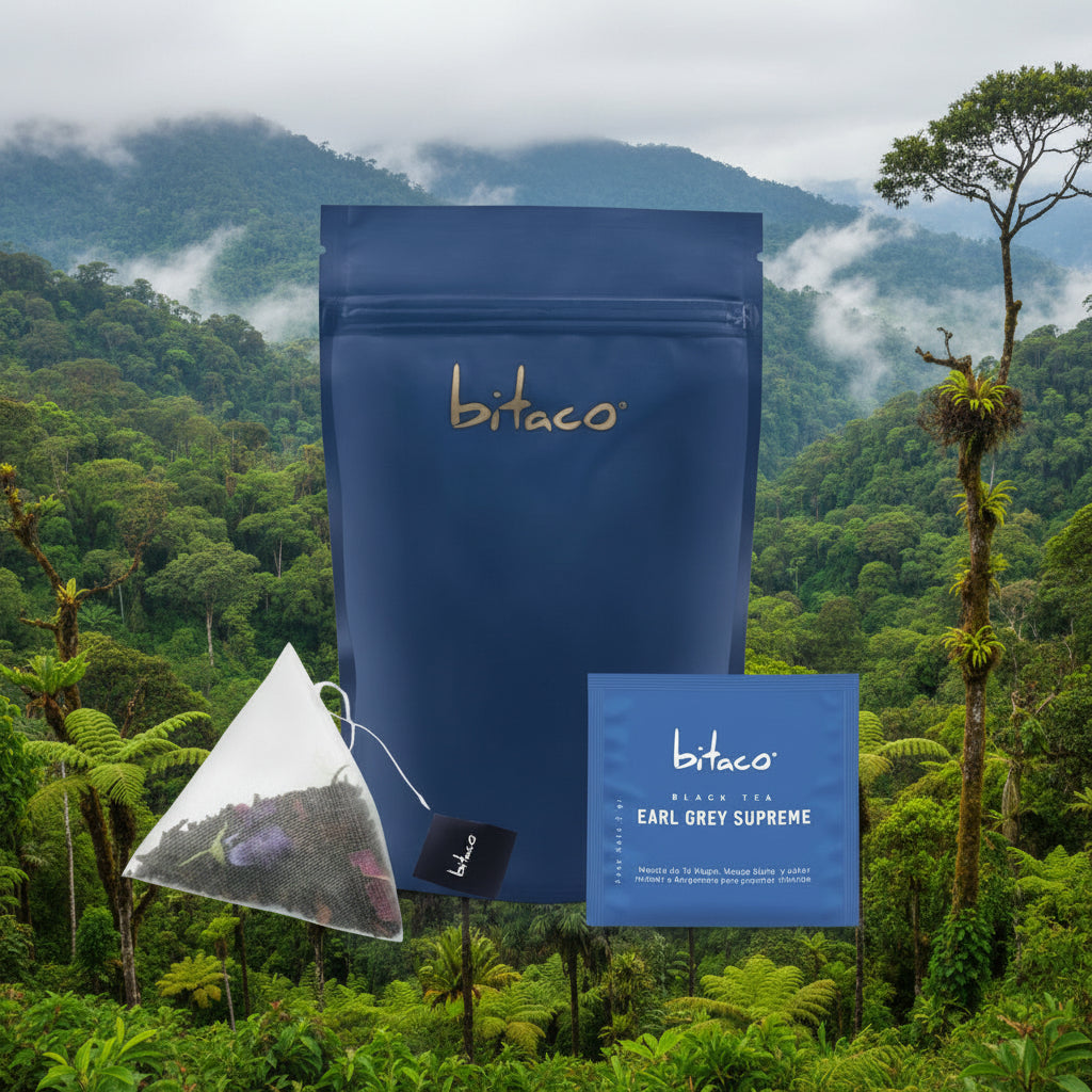 Thé Noir Earl Gray Suprême / Mangue vert & bergamote x 60 unités