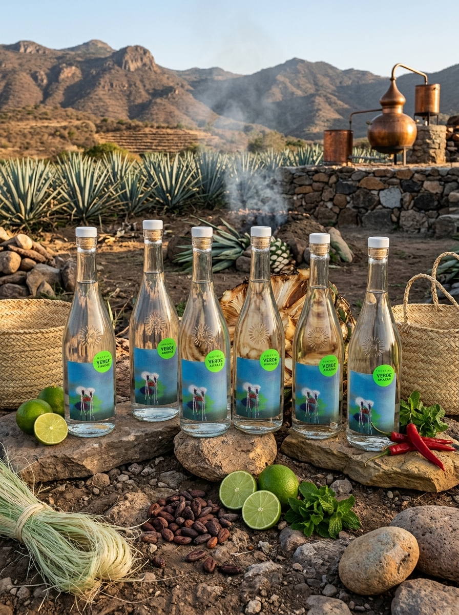 Mezcal Verde Momento (Amarás) – 70 cl