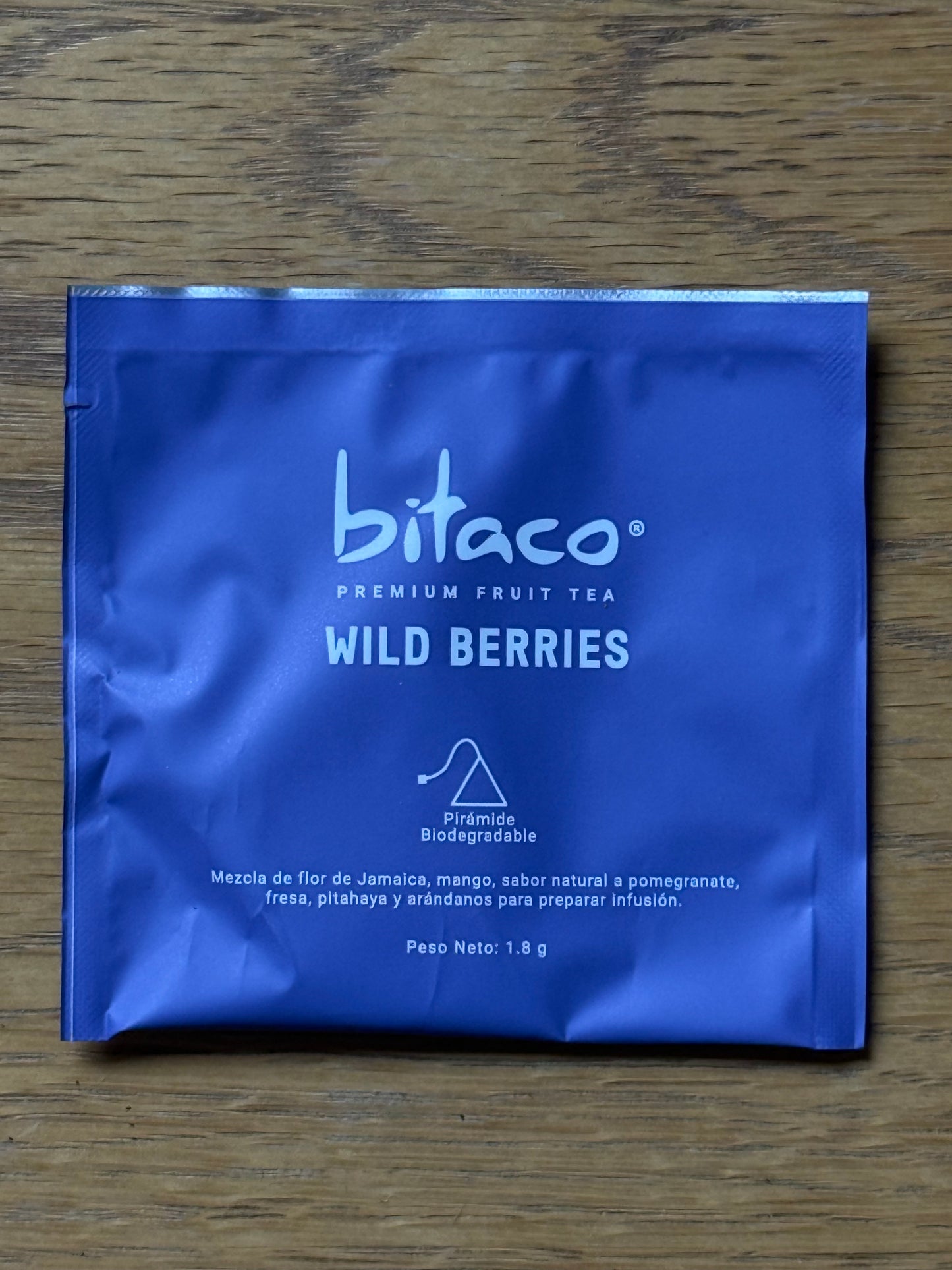 Bitaco Infusion Wild Berries | Superfruits des Andes (60 Pyramides de Soie)