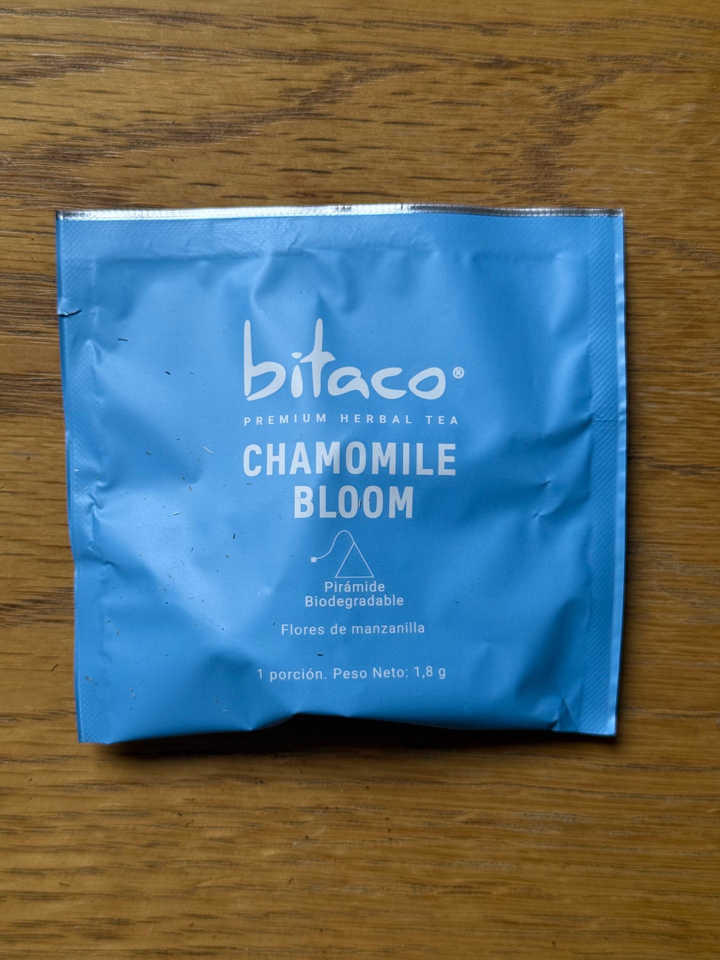 Bitaco Infusion Camomille Bloom | Fleurs Entières des Andes (60 Pyramides de Soie)