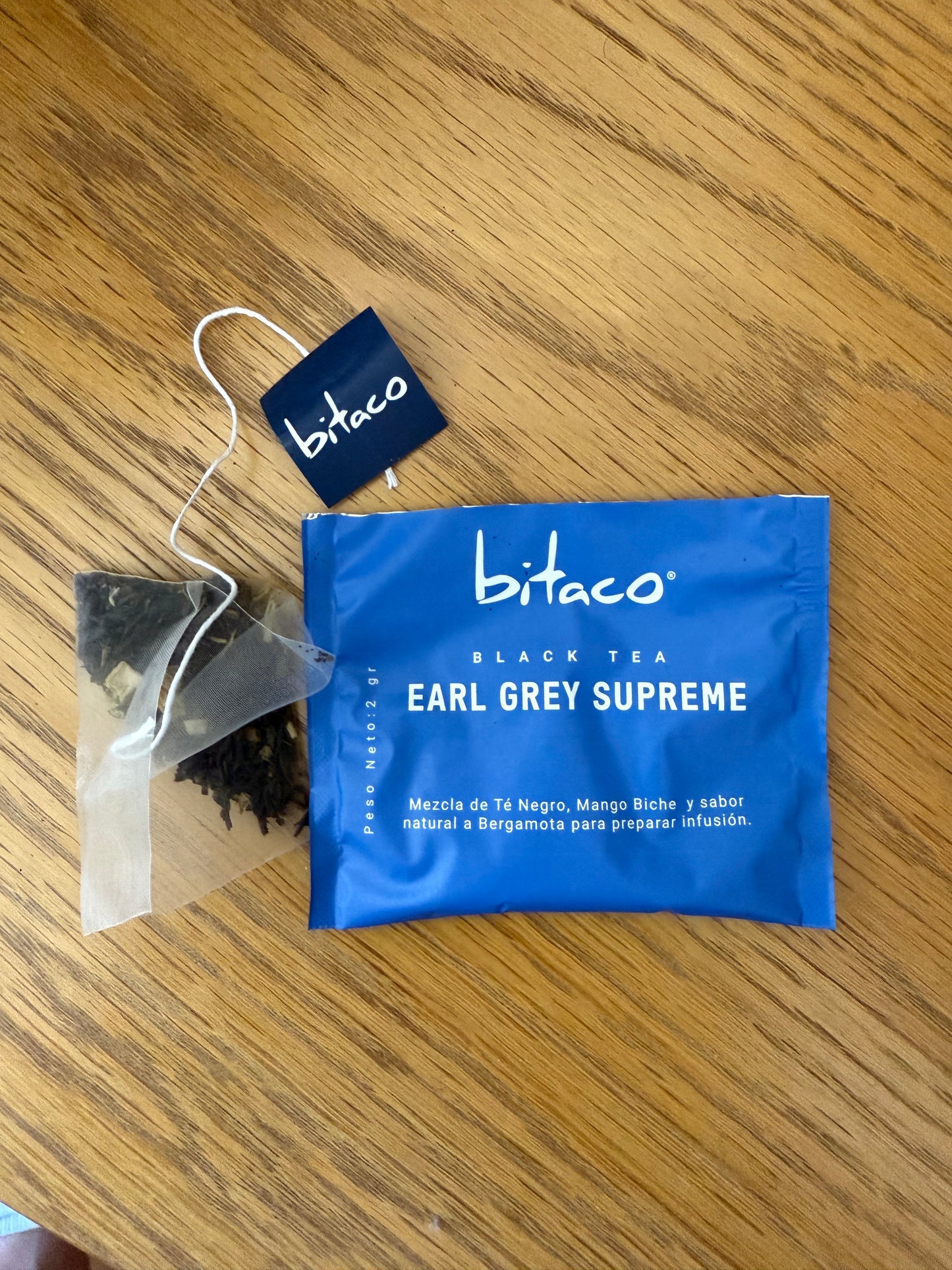 Thé Noir Earl Gray Suprême / Mangue vert & bergamote x 60 unités