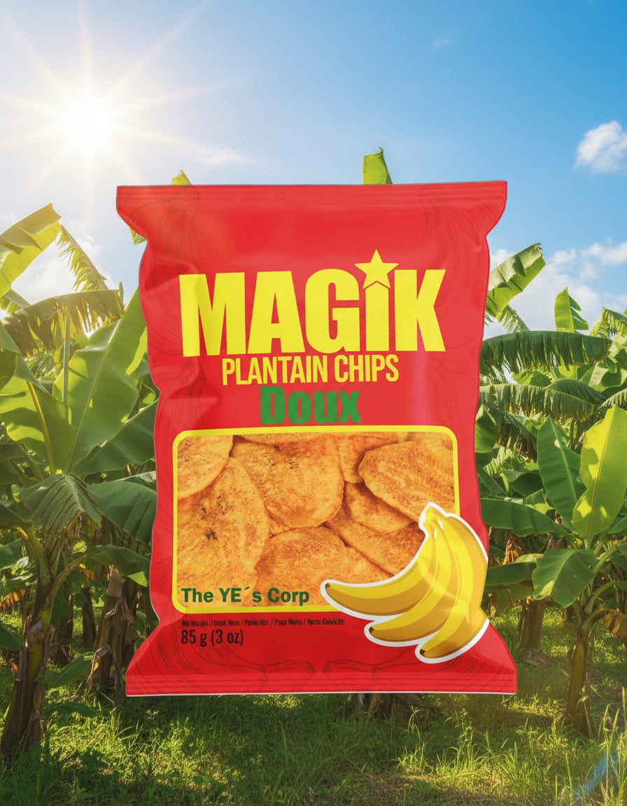 Chips Banane Plantain Magik Doux 85gr x 20 U