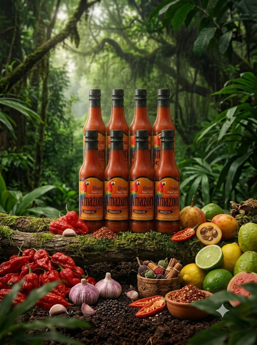 Ghost Amazon Sauce — 12u x 3oz