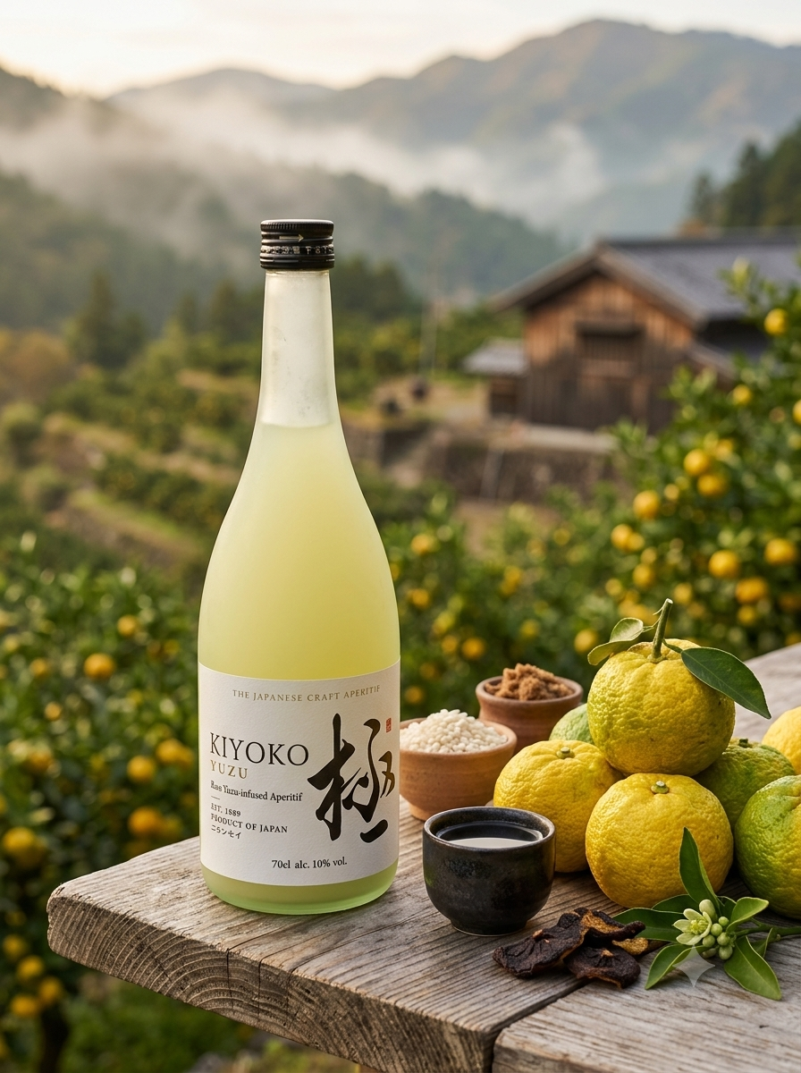 Kiyoko Yuzu – Liqueur Artisanale Japonaise – 70 cl
