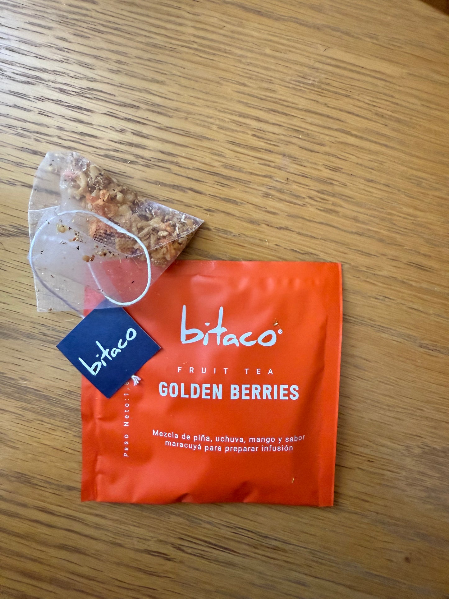 Infusion Golden Berrie / passion, physialis, mangue & ananas x 60 unités