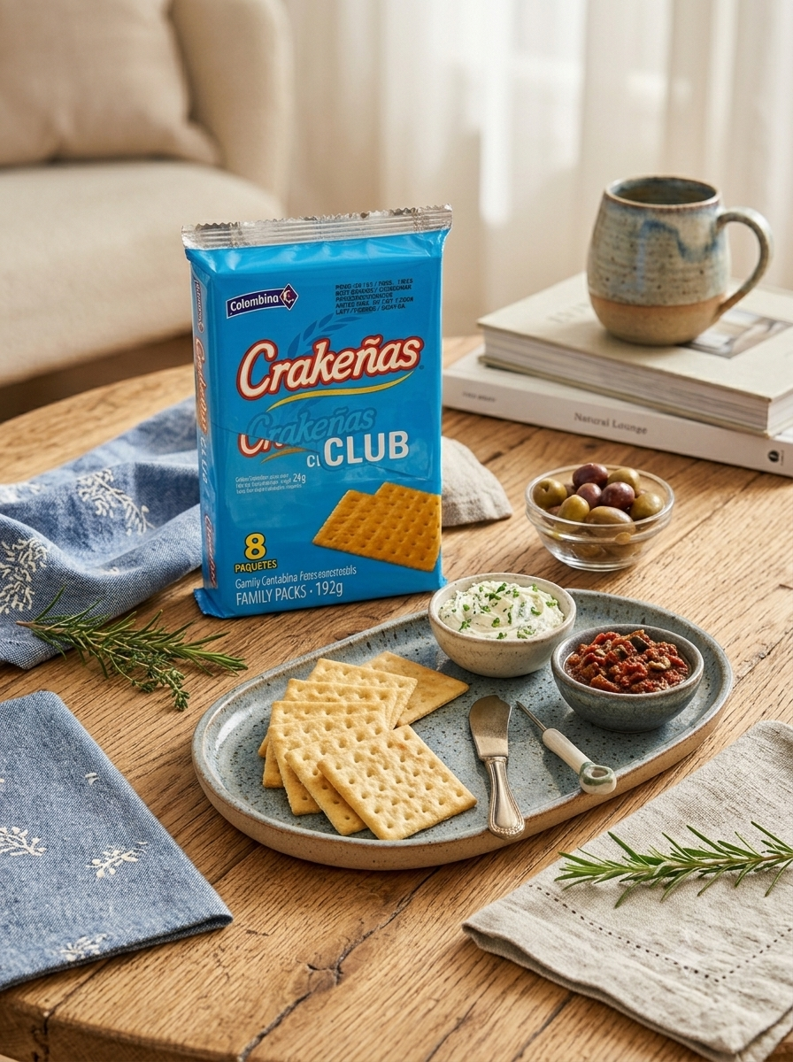Crakeñas Club — 24u x 24g / Paquet de 8 Unités) – Le Biscuit Craquant Authentique
