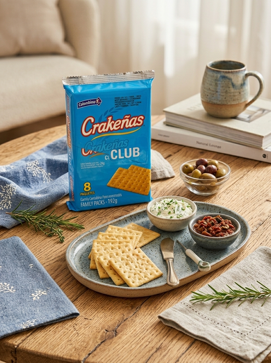 Crakeñas Club — 24u x 24g / Paquet de 8 Unités) – Le Biscuit Craquant Authentique