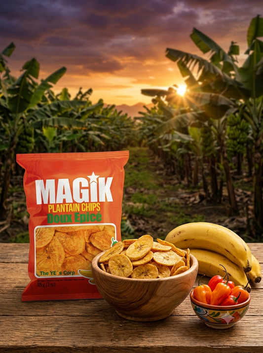 Chips Banane Plantain Magik Doux Epicee 85gr x 20U