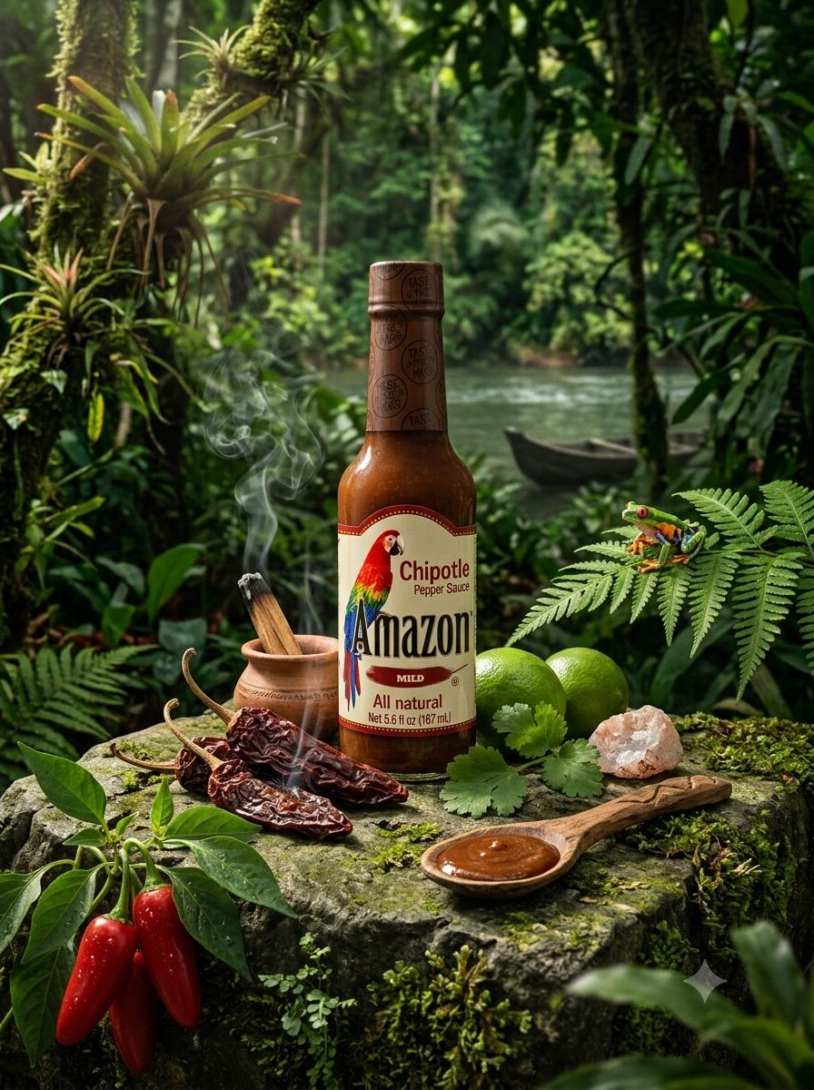 Chipotle Amazon Sauce — 6u x 5.2oz