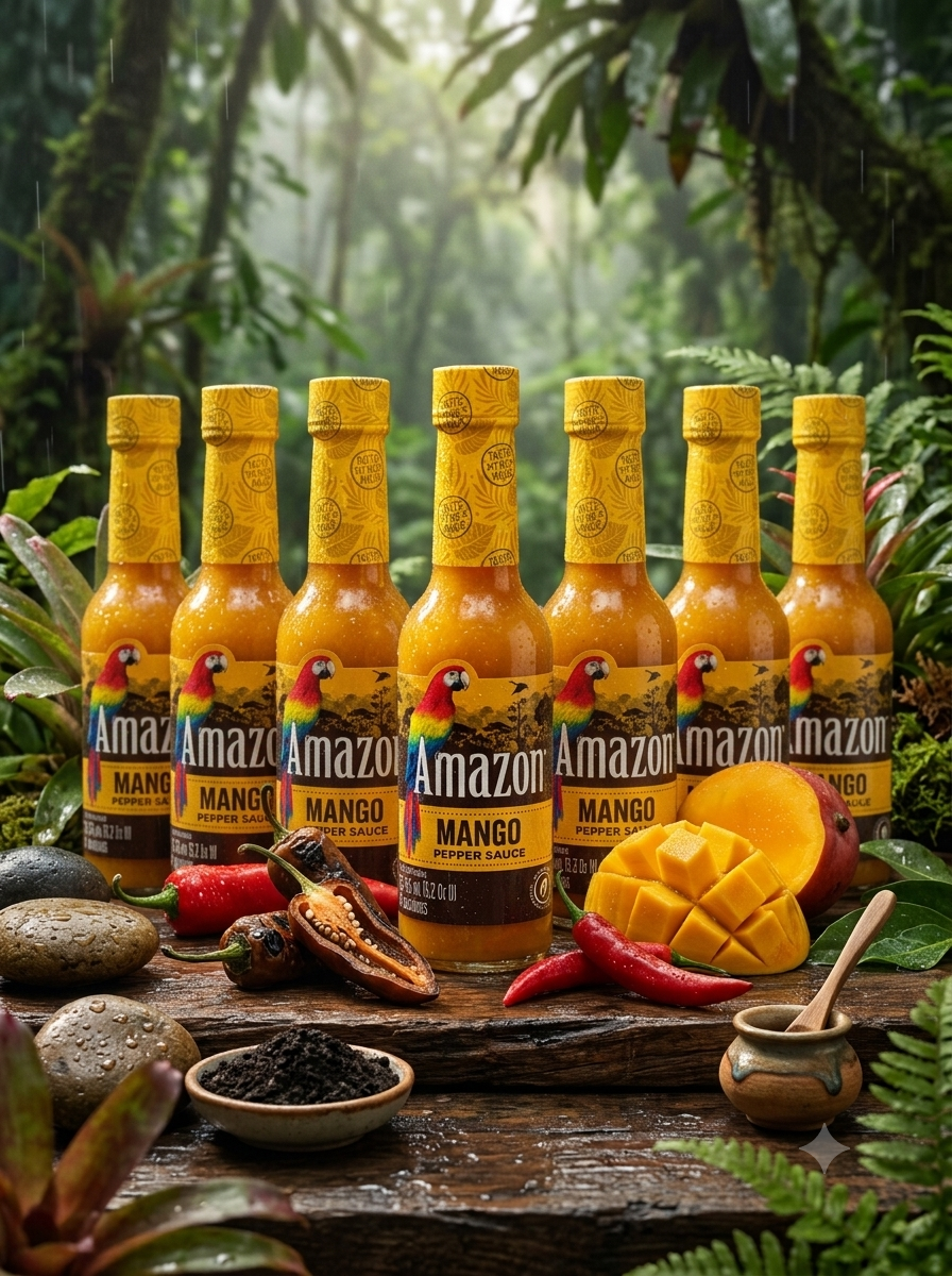 Salsa Amazon Mango — 6u x 5.2oz