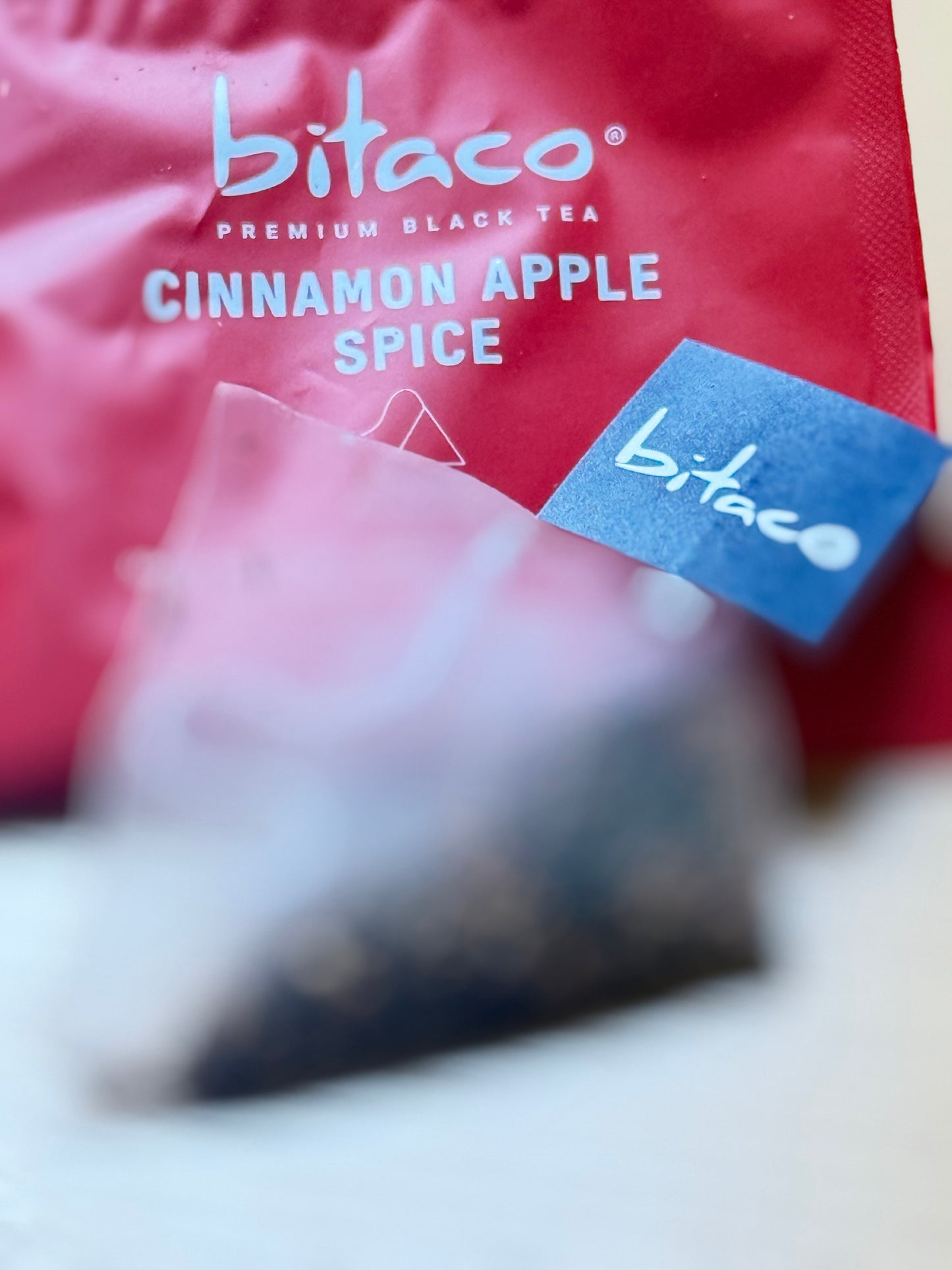 Bitaco Cinnamon Apple Spice | Thé Noir, Rooibos & Épices (60 Pyramides)