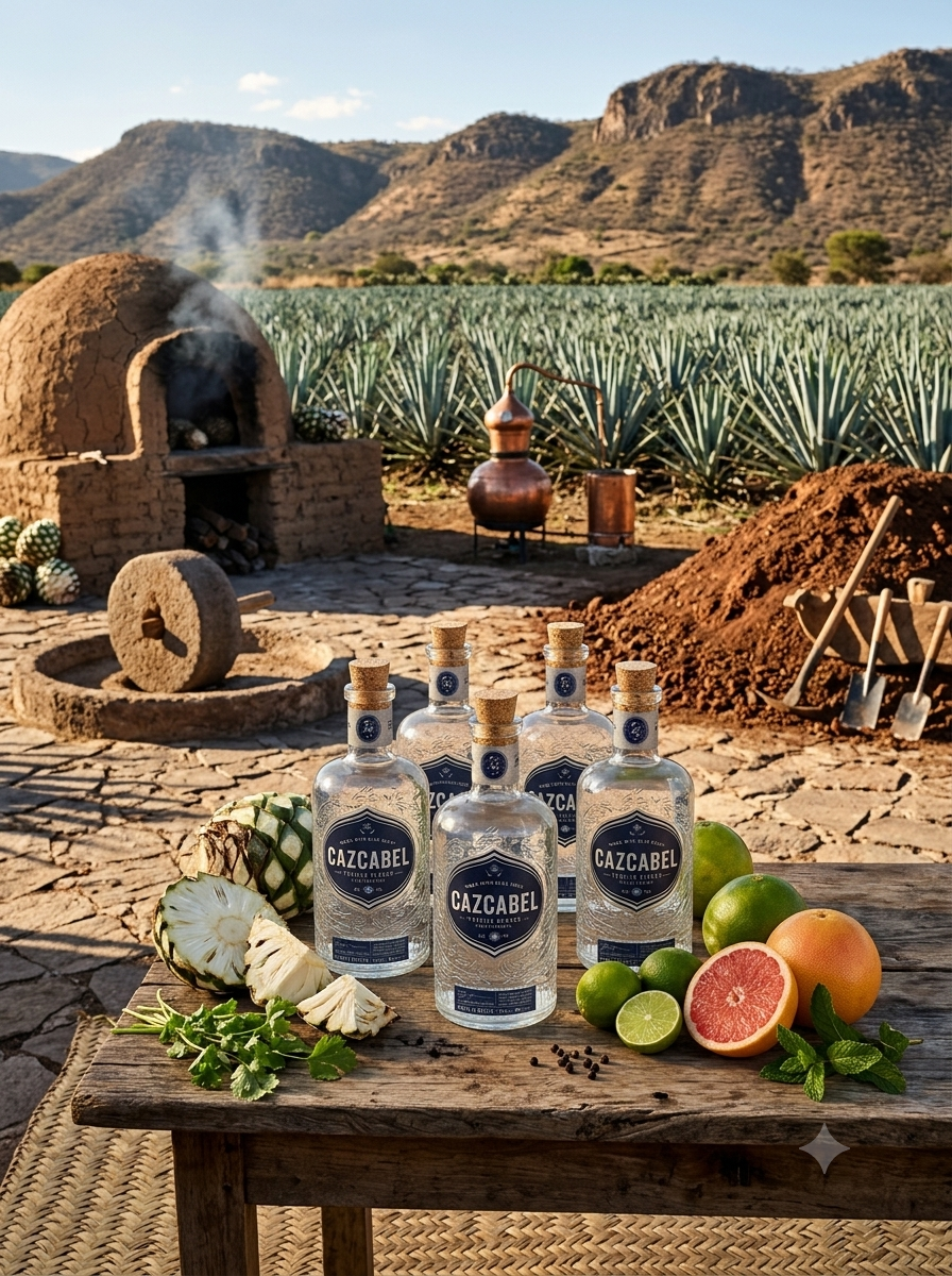 Tequila Cascabel Blanco – 100% Agave Bleu – 70 cl