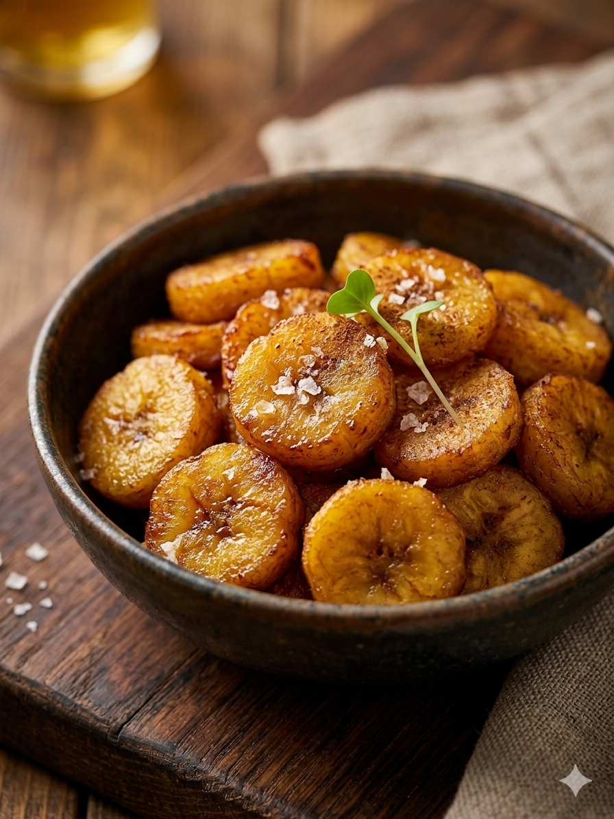 Rondelles de Banane Plantain Surgelées 1 kg x 12 unités