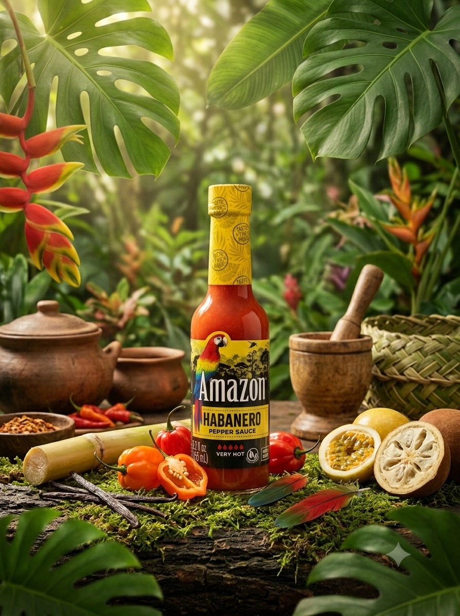 Habanero Amazon Sauce UK — 6u x 5.2oz
